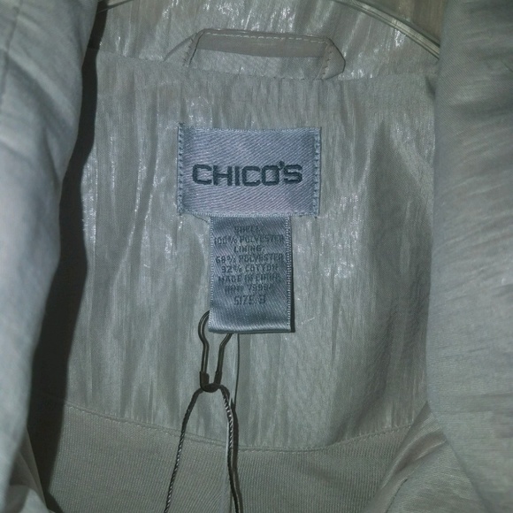 NWT Chicos outerwear Jacket size 16 - Picture 5 of 5